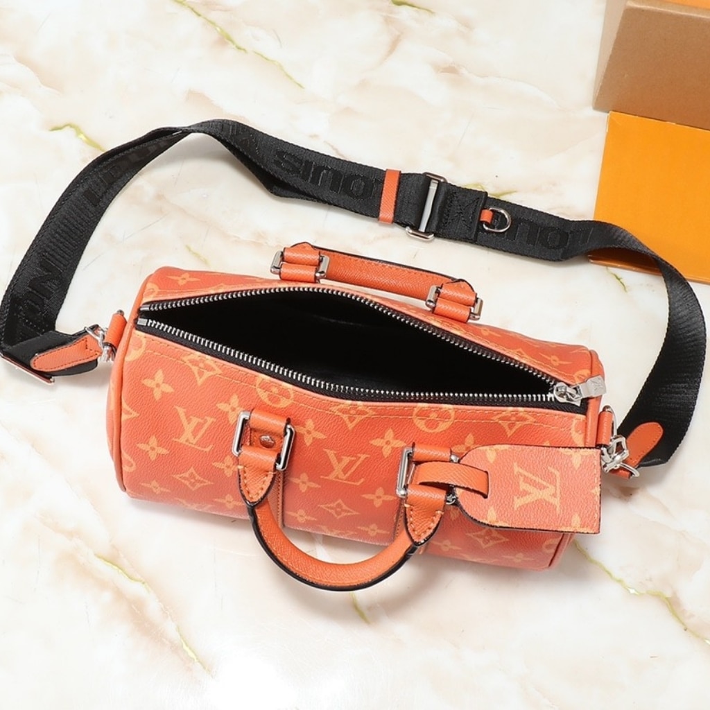 Louis Vuitton Keepall Bandoulière 25 Tangerine 25Cm M31044