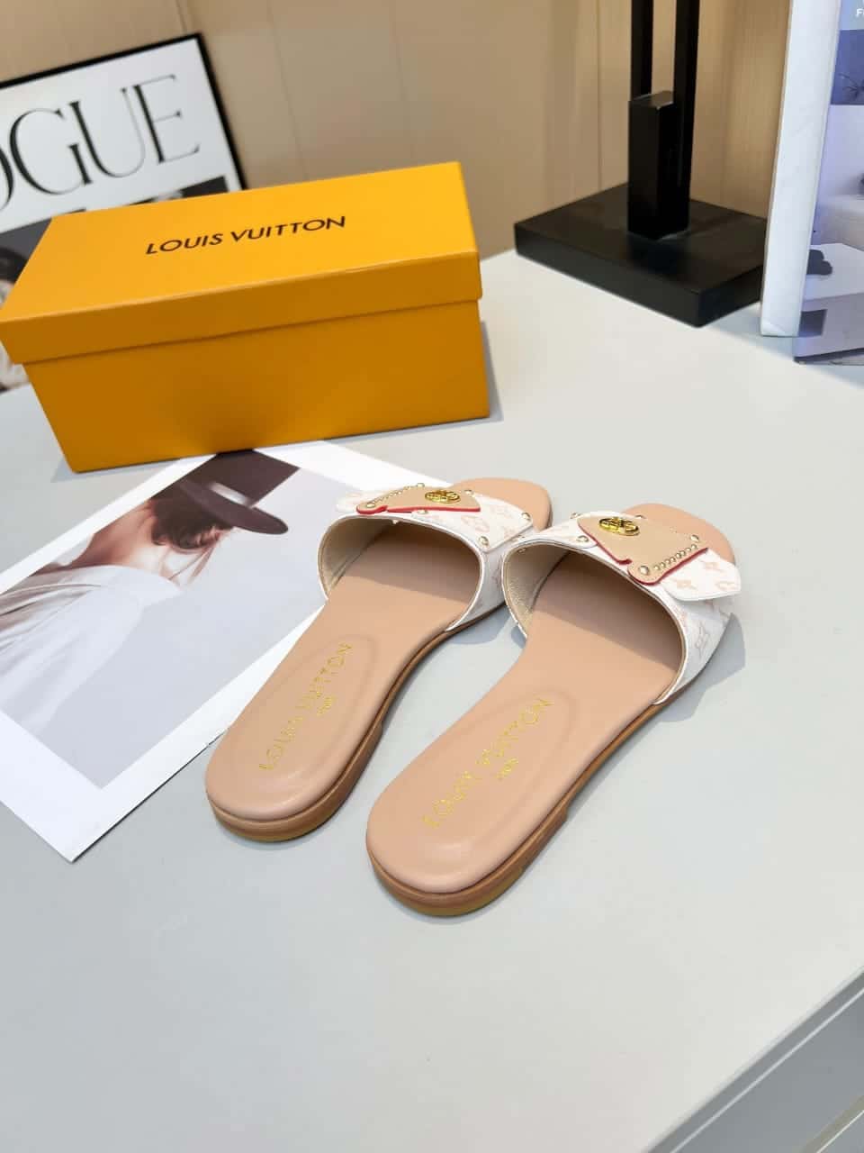 Louis Vuitton Lv Frame Flat Mule 1Acxii