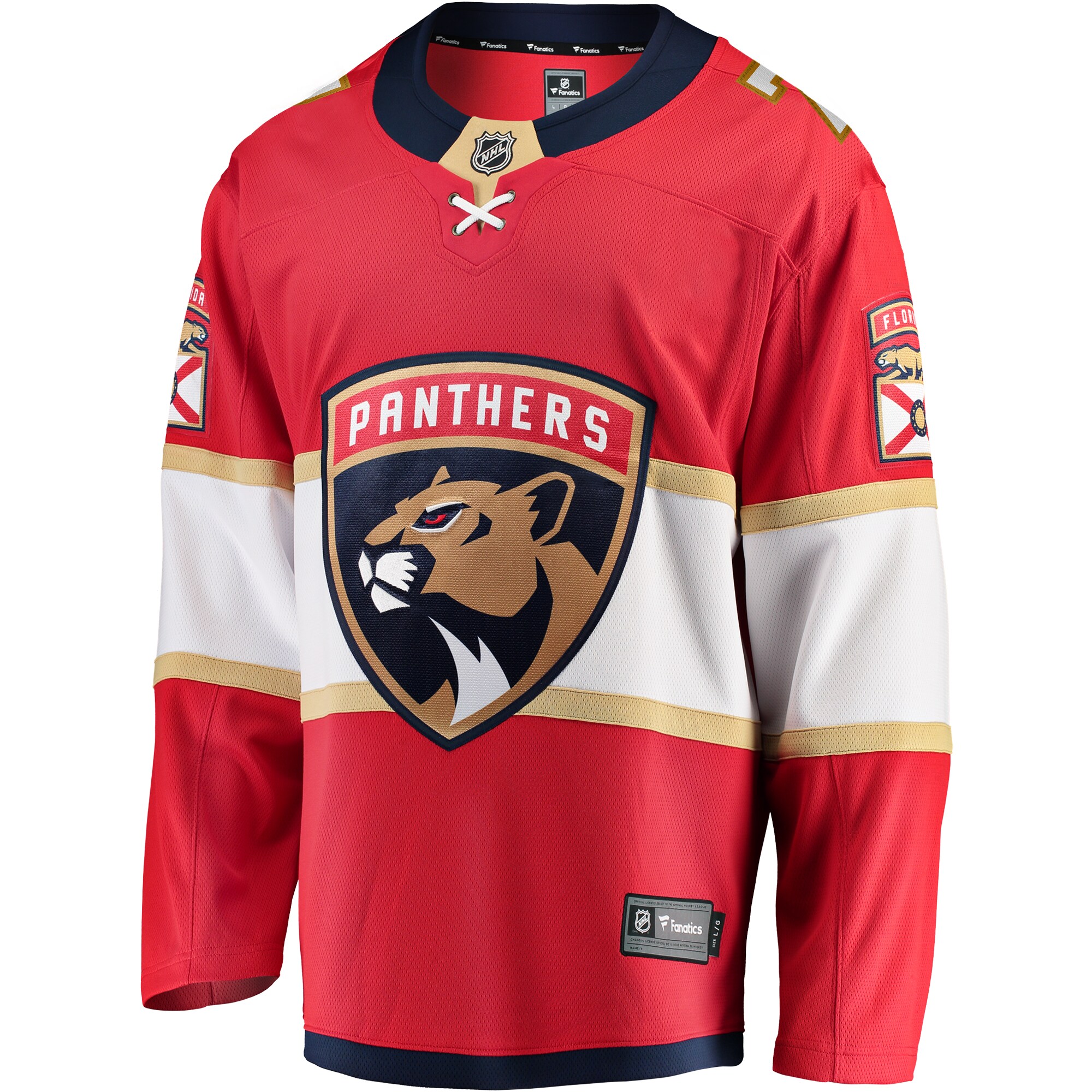 Dmitry Kulikov Florida Panthers Fanatics  Premier Breakaway Player Jersey – Red
