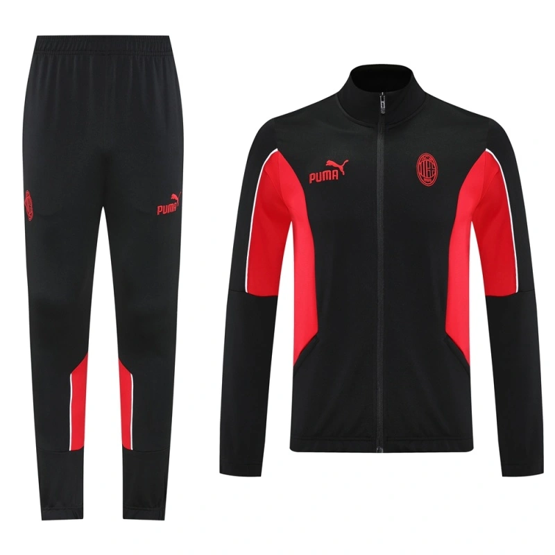 2025-26 AC Milan long-length jacket training suit