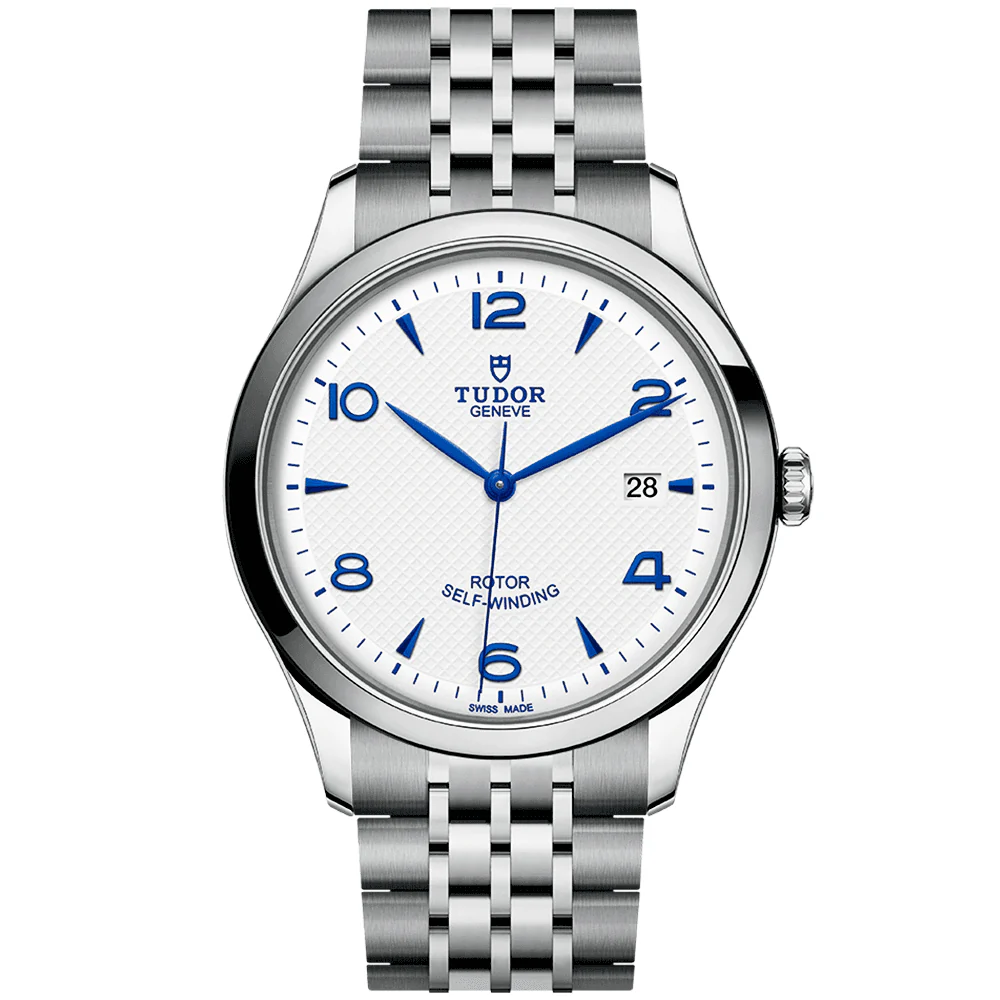 TUDOR 1926 41mm Opaline/Blue Arabic Dial Men's Automatic Bracelet Watch M91650-0005