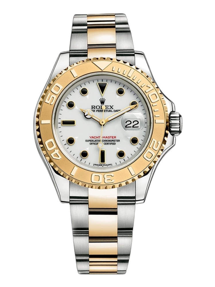 【Super Clone】Rolex Yacht-Master 16623 Gold Bezel 40mm Mens replica Watch