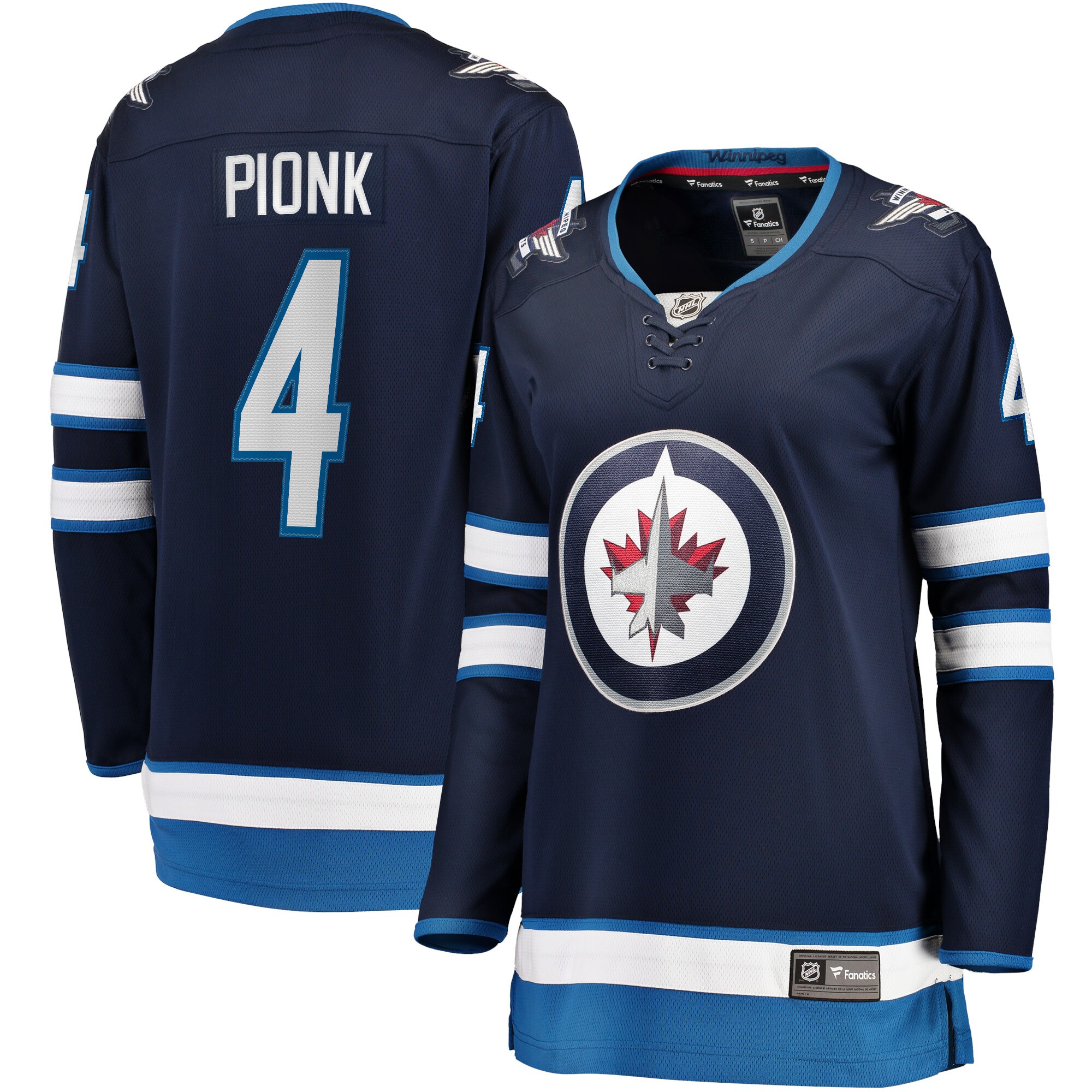 Neal Pionk Winnipeg Jets Fanatics Women’s Home Breakaway Player Jersey – Navy