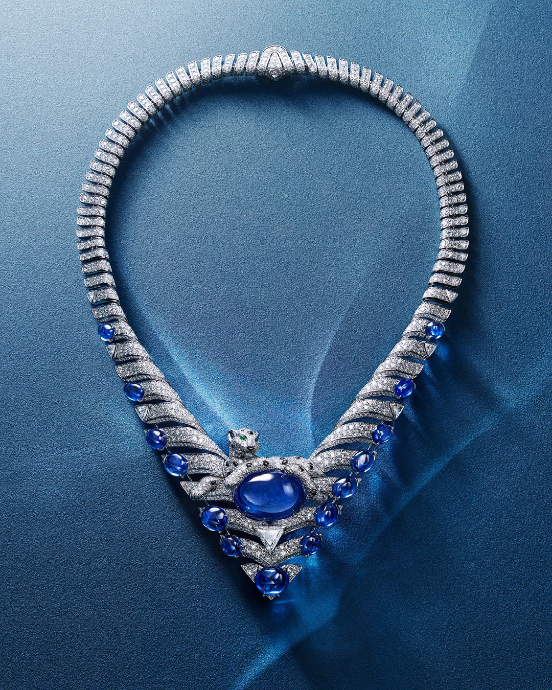 Panthère Sapphire Necklace