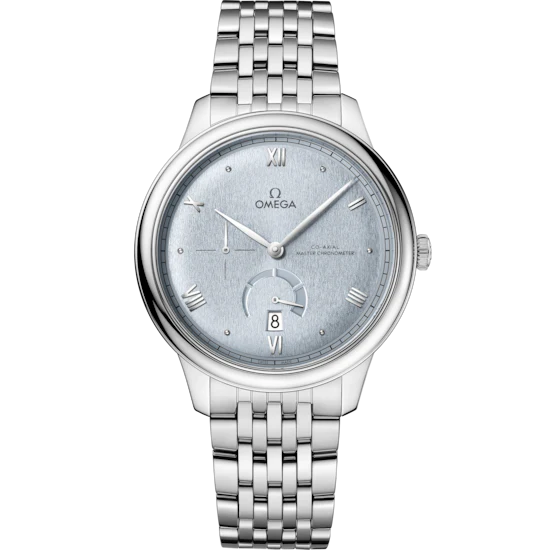 Omega De Ville Prestige 41 mm Blue Dial Stainless Steel Bracelet 434.10.41.21.03.001