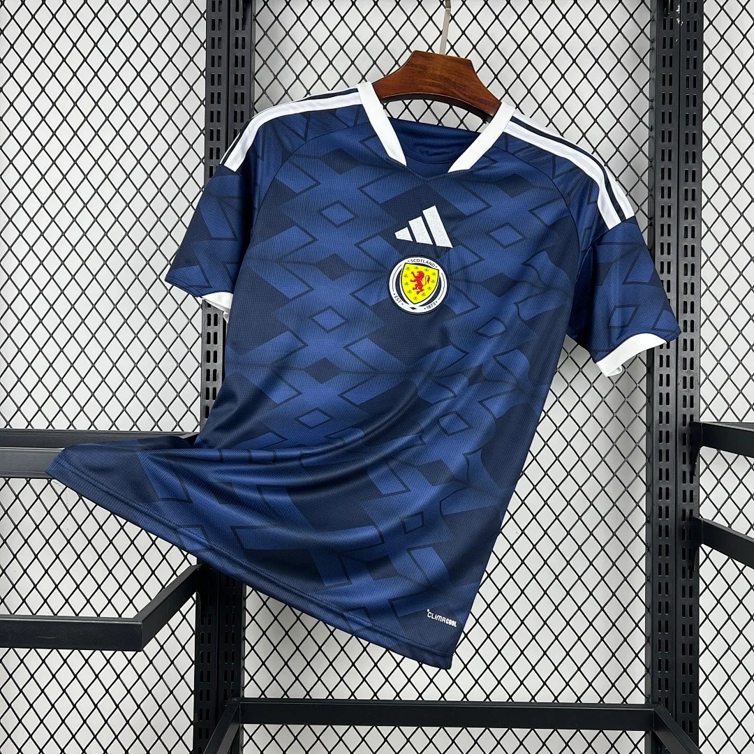 World Cup 2026 Scotland Team Home Football Jersey
