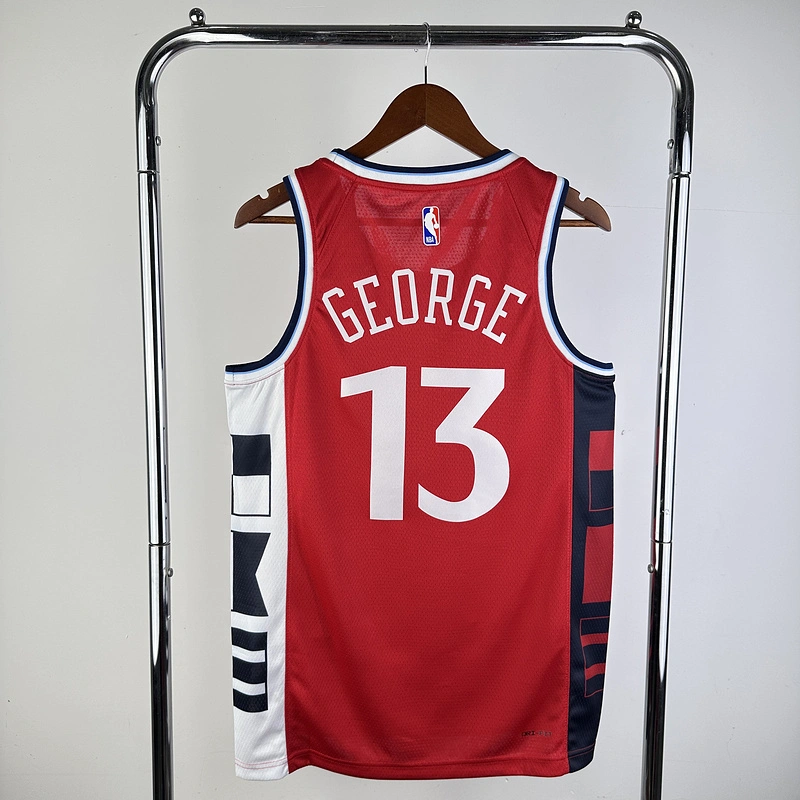 2025 NBA LA Clippers 13 GEORGE Basketball Jersey