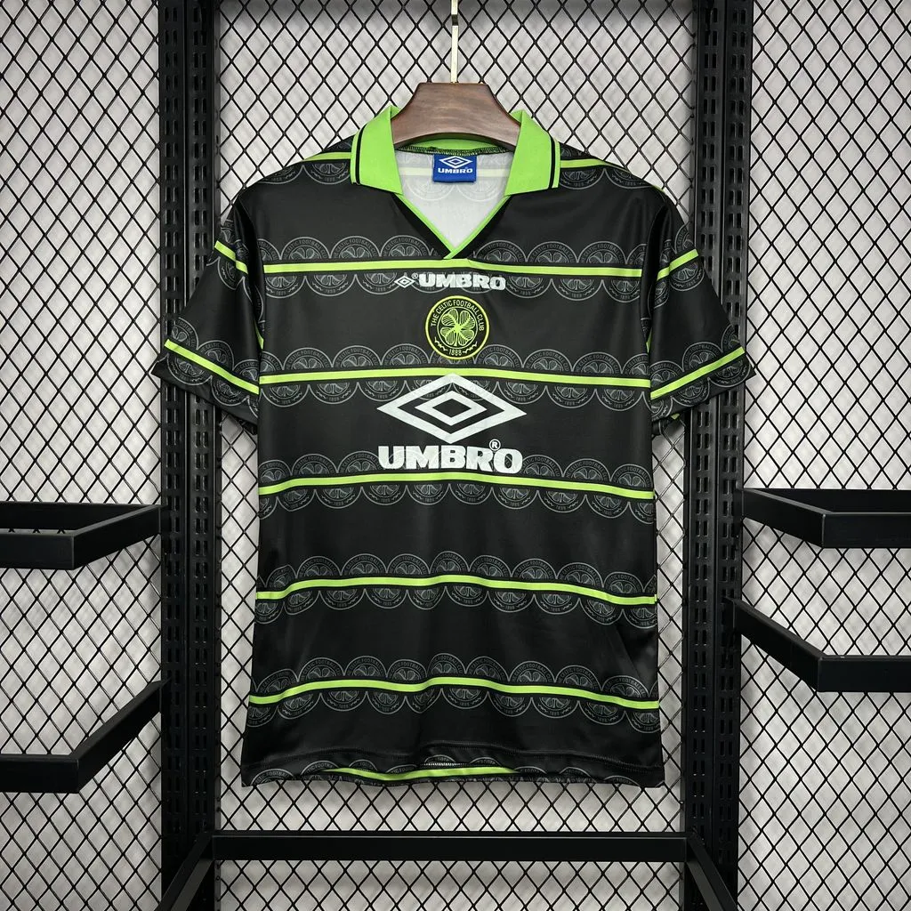 Retro 1998 Celtic FC Away Champion football jersey retro