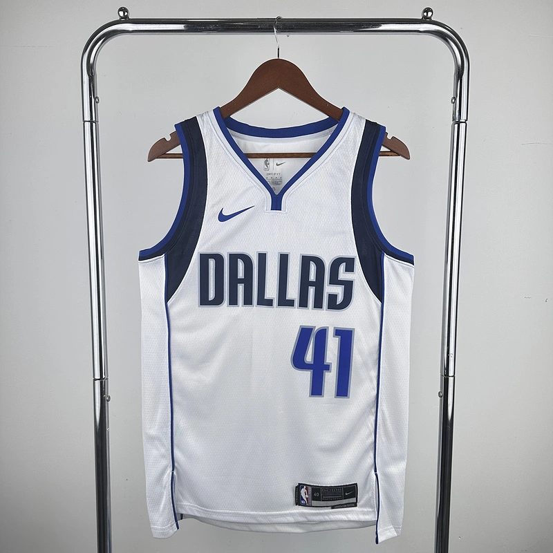 2023 NBA Dallas Mavericks 41 NOWITZKI Basketball Jersey