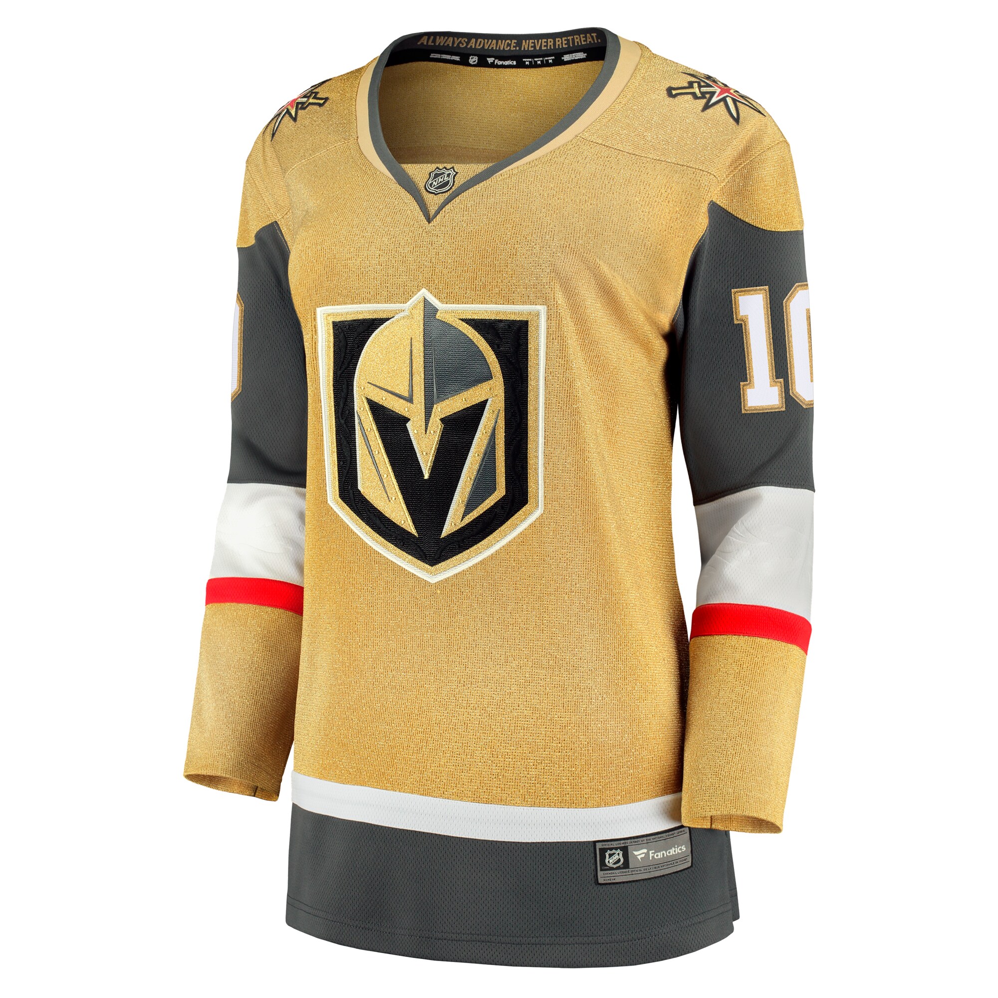 Nicolas Roy Vegas Golden Knights Fanatics Women’s Home Breakaway Player Jersey – Gold