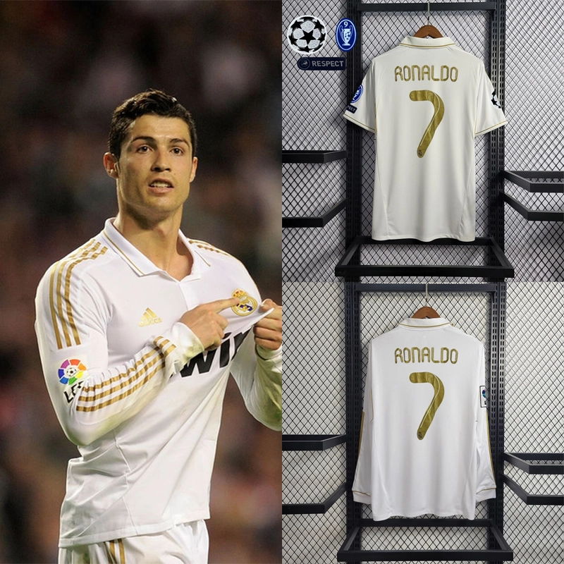Retro 2011-12 Real Madrid home RONALDO  Football jersey retro