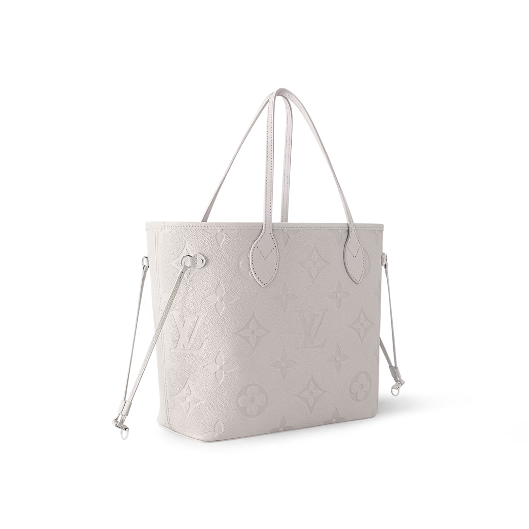 Louis Vuitton Neverfull Mm Tote Bag Brume Gray 31cm M13758