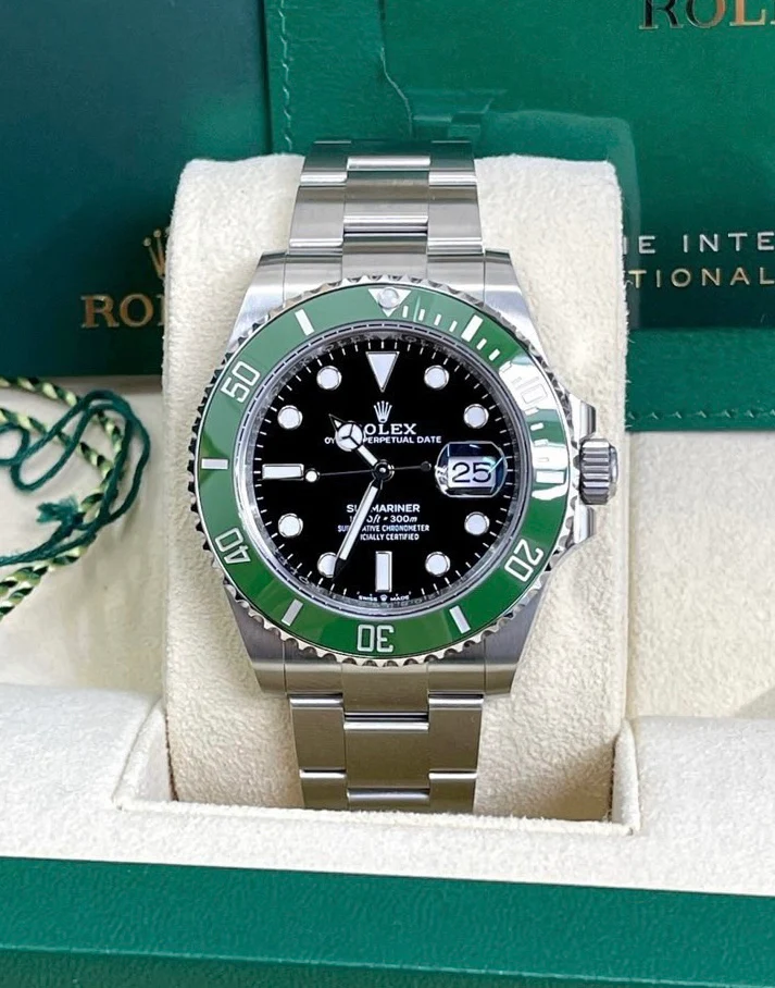 [SUPER CLONE] Rolex Submariner 41mm Black Dial 126610LV “Starbucks”