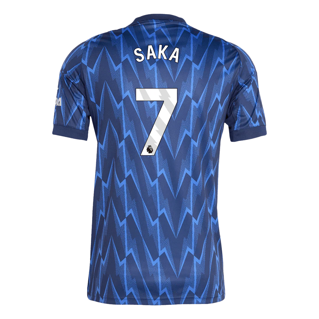 SAKA #7 Arsenal Away Soccer Jersey 2025/26