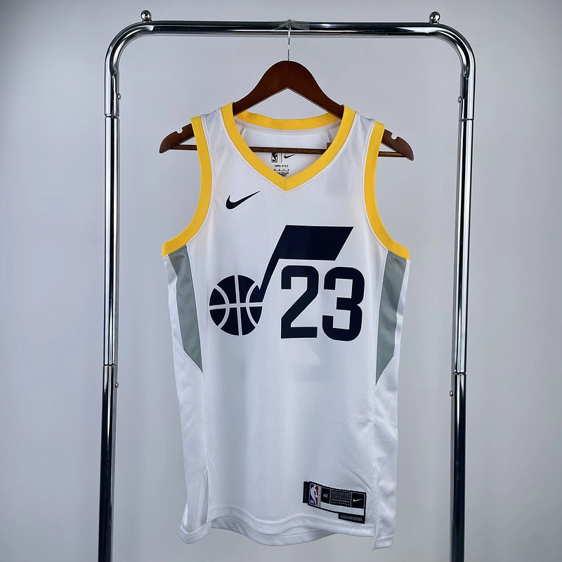 2023 NBA Utah Jazz 23 MARKKANEN Basketball Jersey