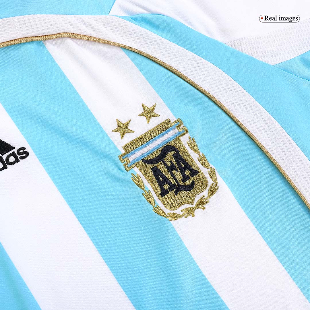 MESSI #19 Argentina 2006 Home Retro Football Jersey
