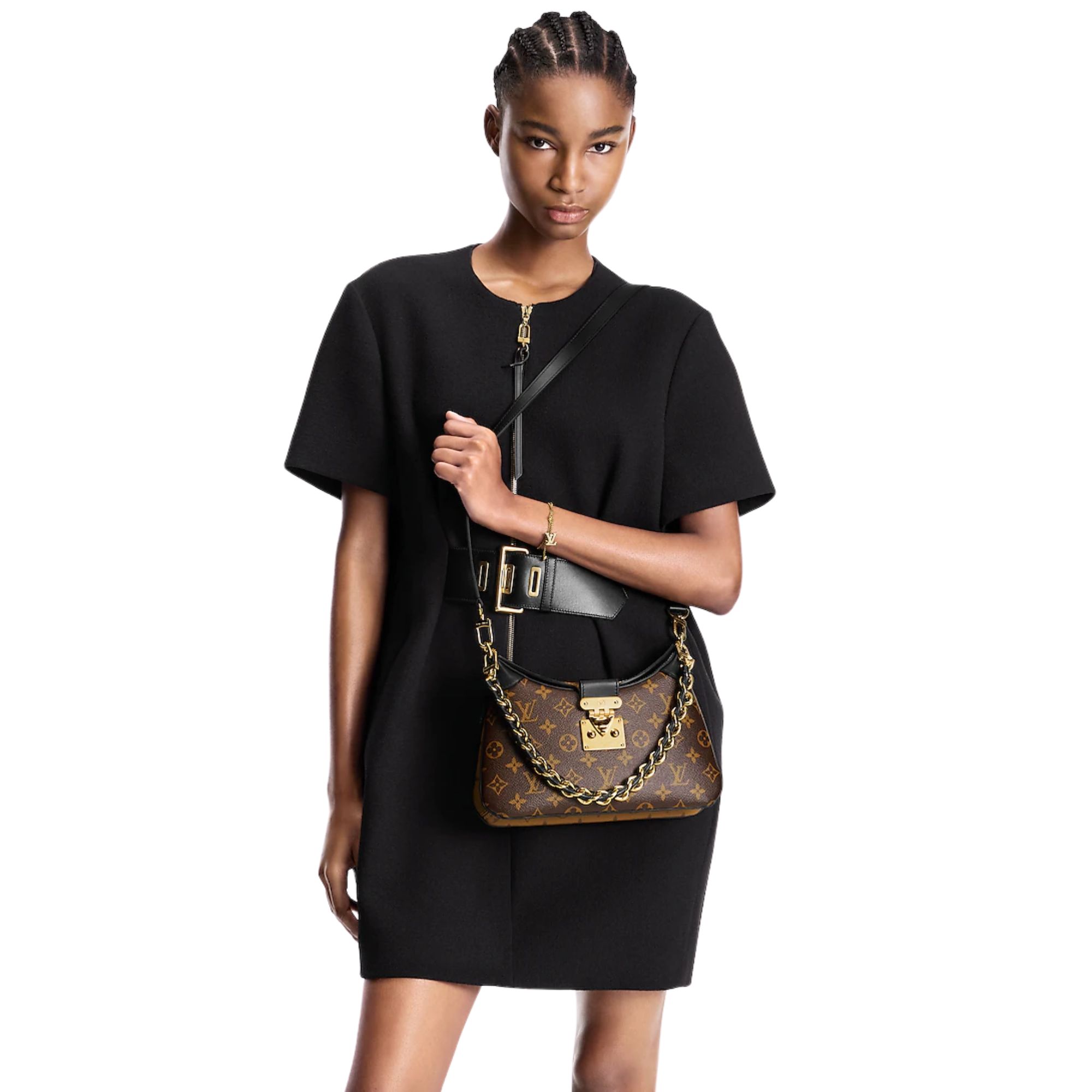Louis Vuitton Lv Twinny Black M46659 29cm/11.4in