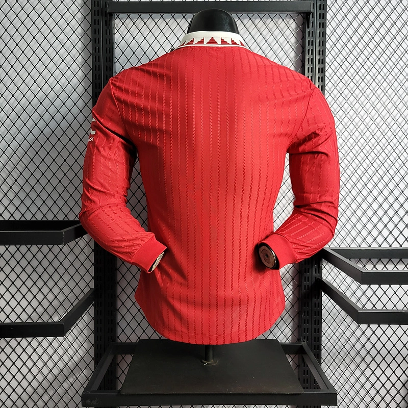 Player 2022-23 Manchester United Home Long Sleeves Football jersey