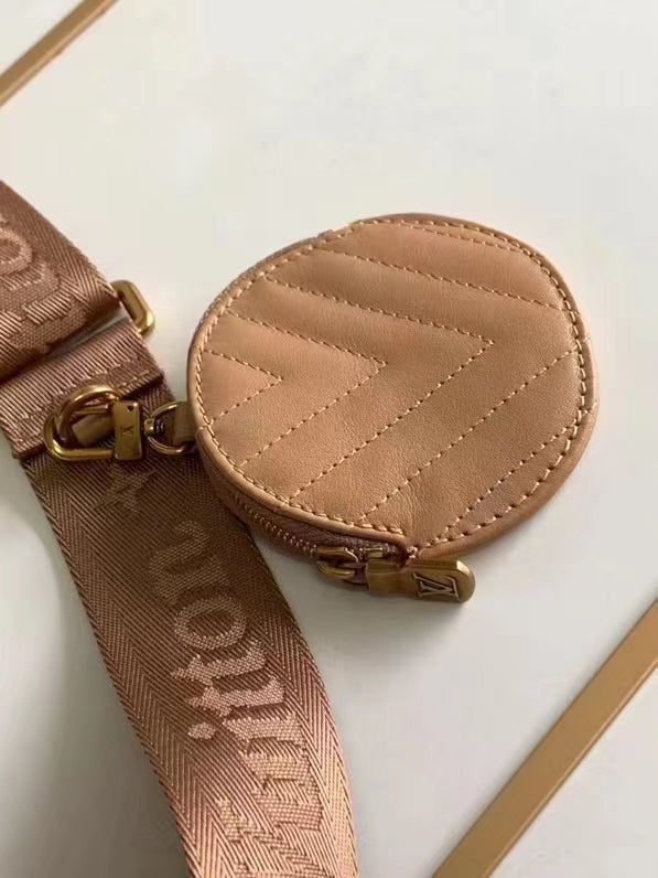 Louis Vuitton New Wave Multi Pochette 19Cm Beige