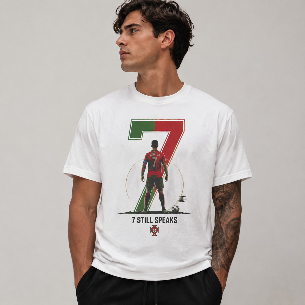Cristiano Ronaldo Pure Cotton Unisex T-Shirt – Limited-Time Offer