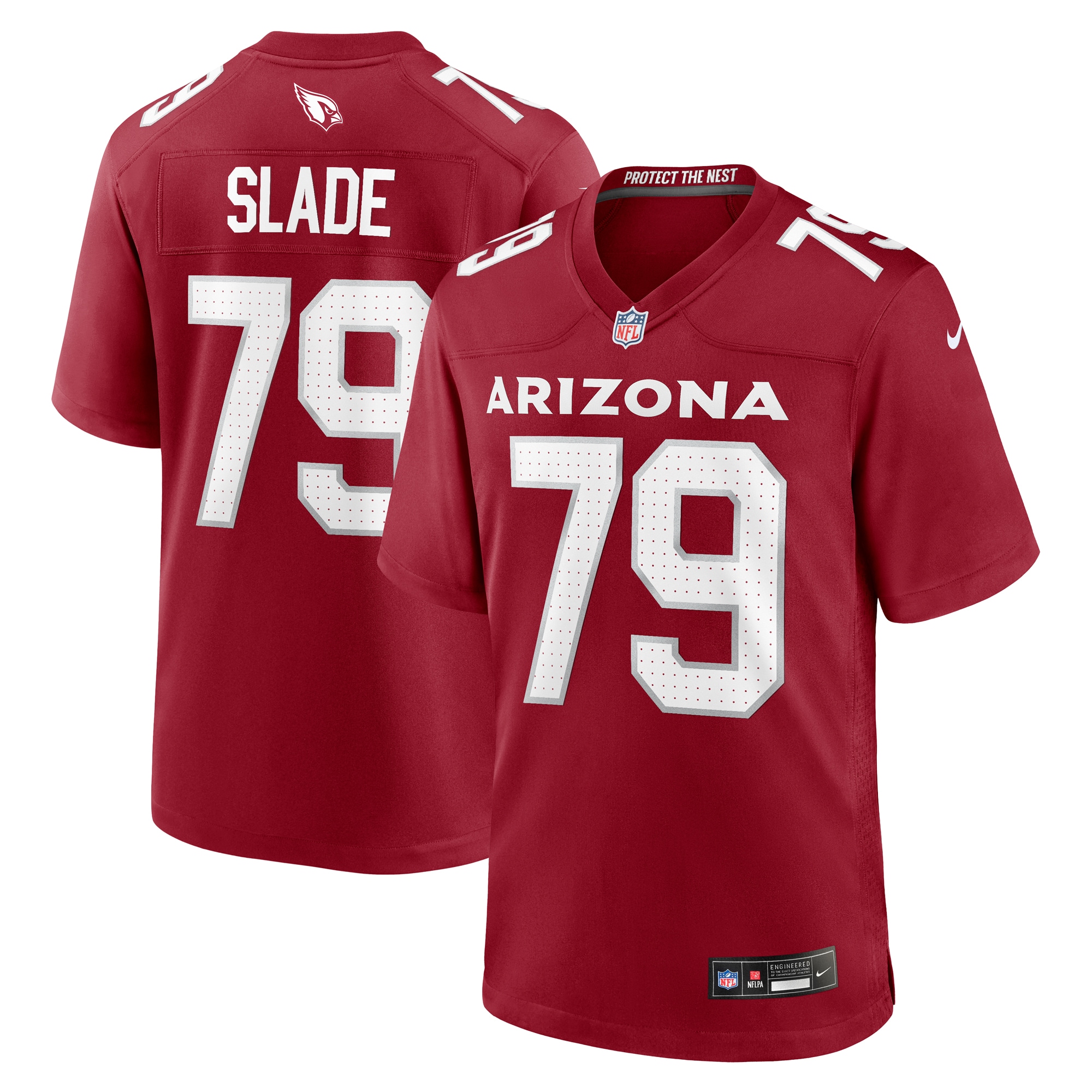 Jacob Slade Arizona Cardinals Nike  Game Jersey -  Cardinal