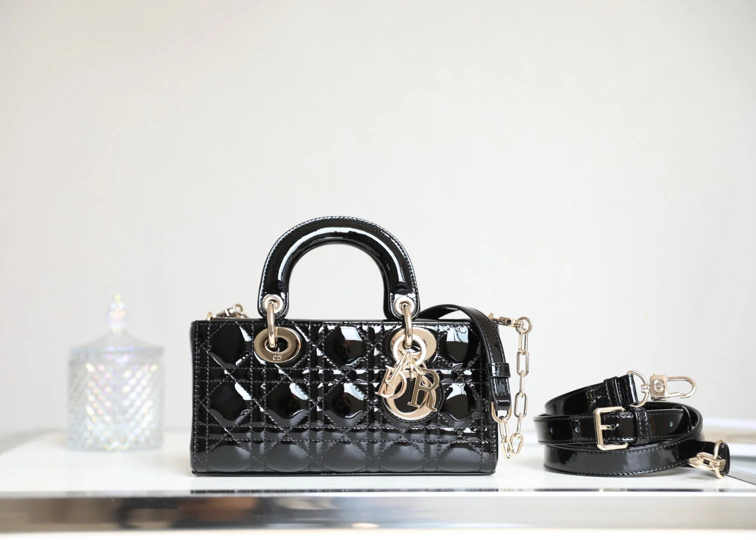 CD Lady D-Joy Black Patent Leather
