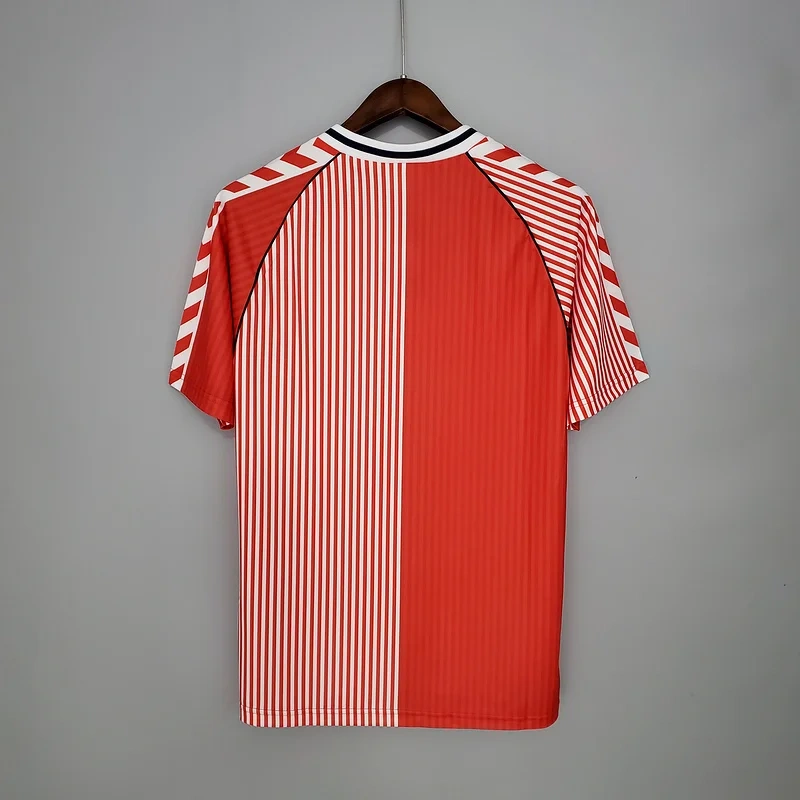 Retro 1986 Denmark home Football jersey retro