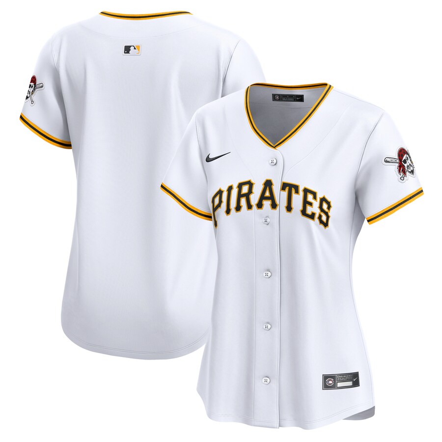 Pittsburgh Pirates Women's Home Limited Jersey White