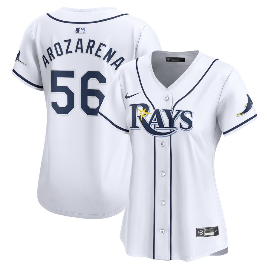 Randy Arozarena Tampa Bay Rays Women's Home Limited Player Jersey White