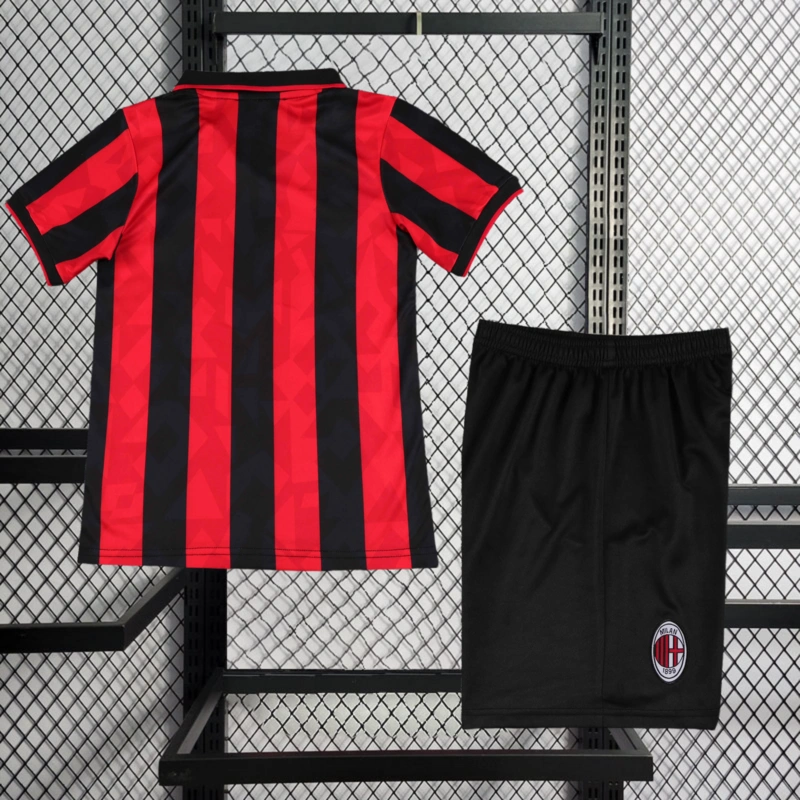 Retro kids 1993-94 KIDS AC Milan Home Football jersey retro