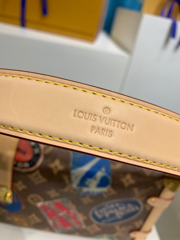 Louis Vuitton MM Monogram Side Trunk