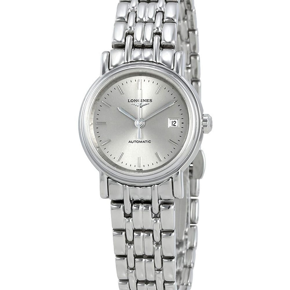 Longines Women's L4.321.4.72.6  Presence Stainless Steel Watch