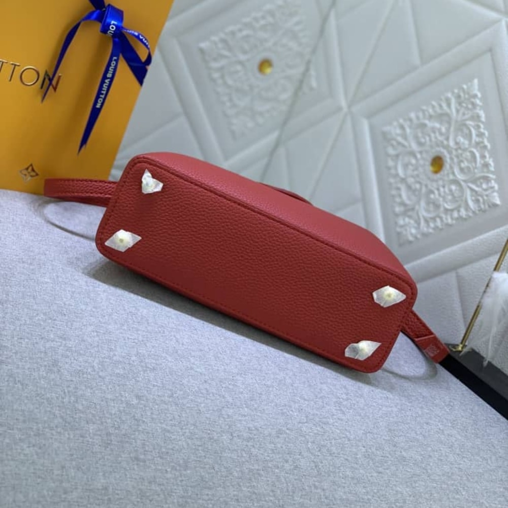 Louis Vuitton Capucines BB Bag Scarlet Red 27Cm M52689