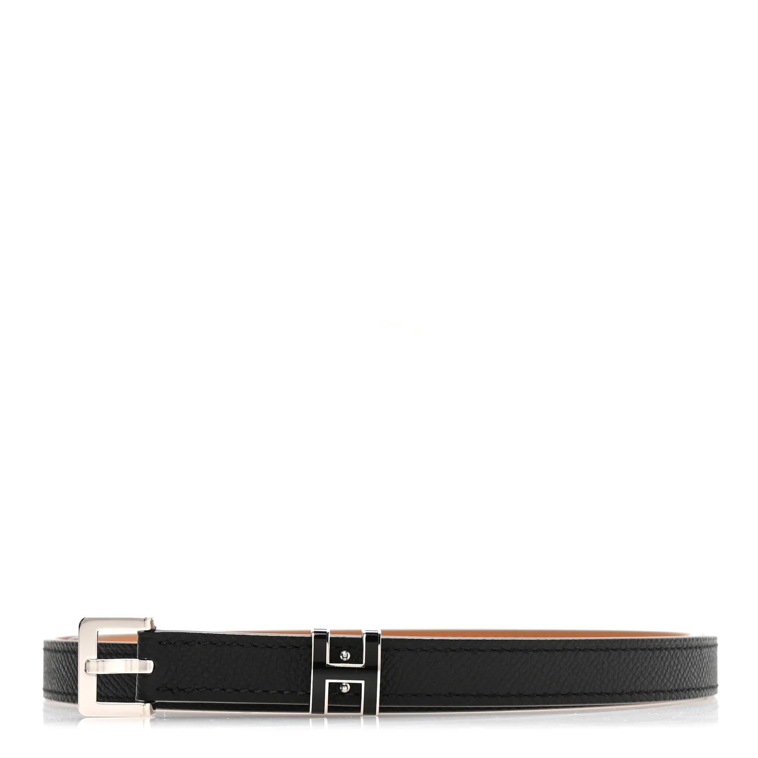 Epsom 15mm Pop H Belt 85 34 Black