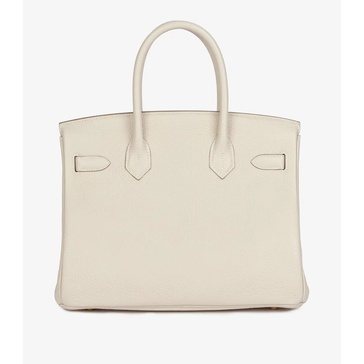 Hermes Birkin 25Cm White Togo Leather Gold Hardware 237490