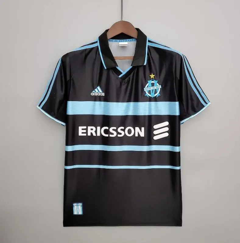 Retro 1999-00 Marseille third black Football jersey retro