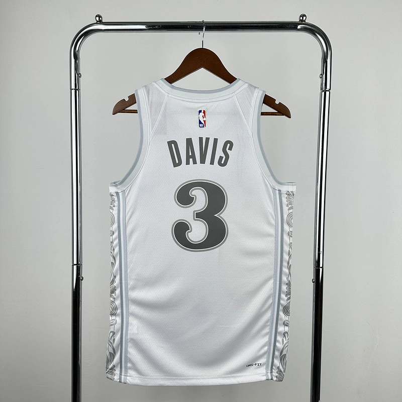 2025 NBA Dallas Mavericks 3 DAVIS Basketball Jersey