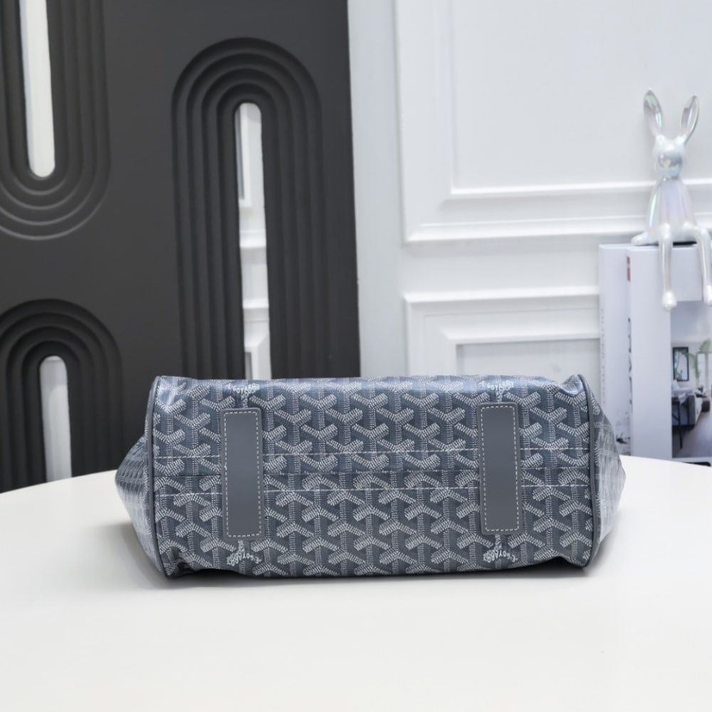 GOYARD ROUETTE SOUPLE BAG GREY 31CM