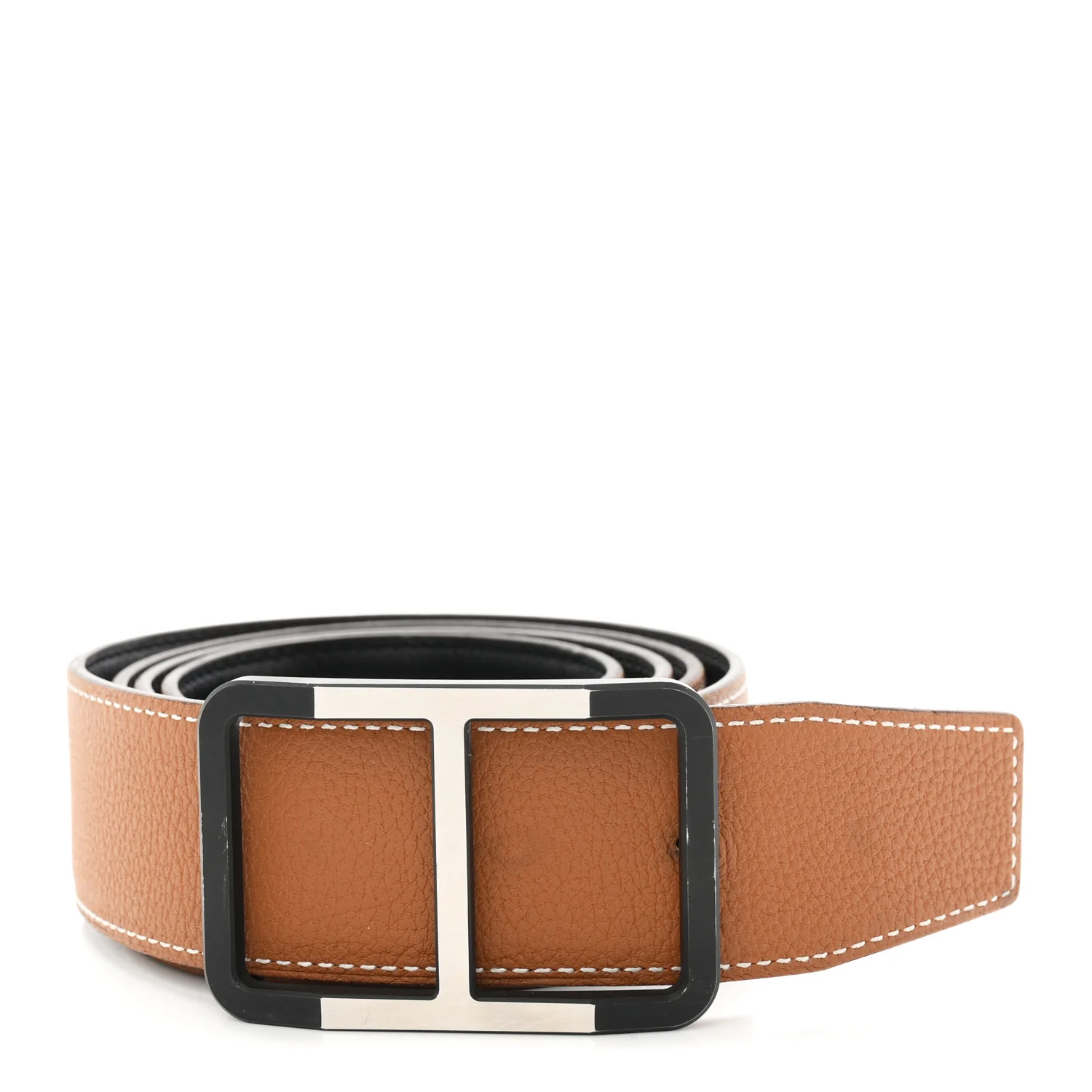 Box Togo Domino Belt 105 42 Black Gold