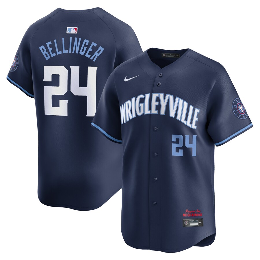 Cody Bellinger Chicago Cubs City Connect Limited Player Jersey Navy