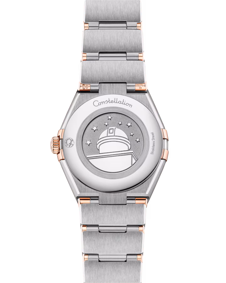 Omega Constellation Ladies' Selection 28mm steel ‑ Sedna™ gold on steel ‑ Sedna™ gold 131.25.28.60.63.001
