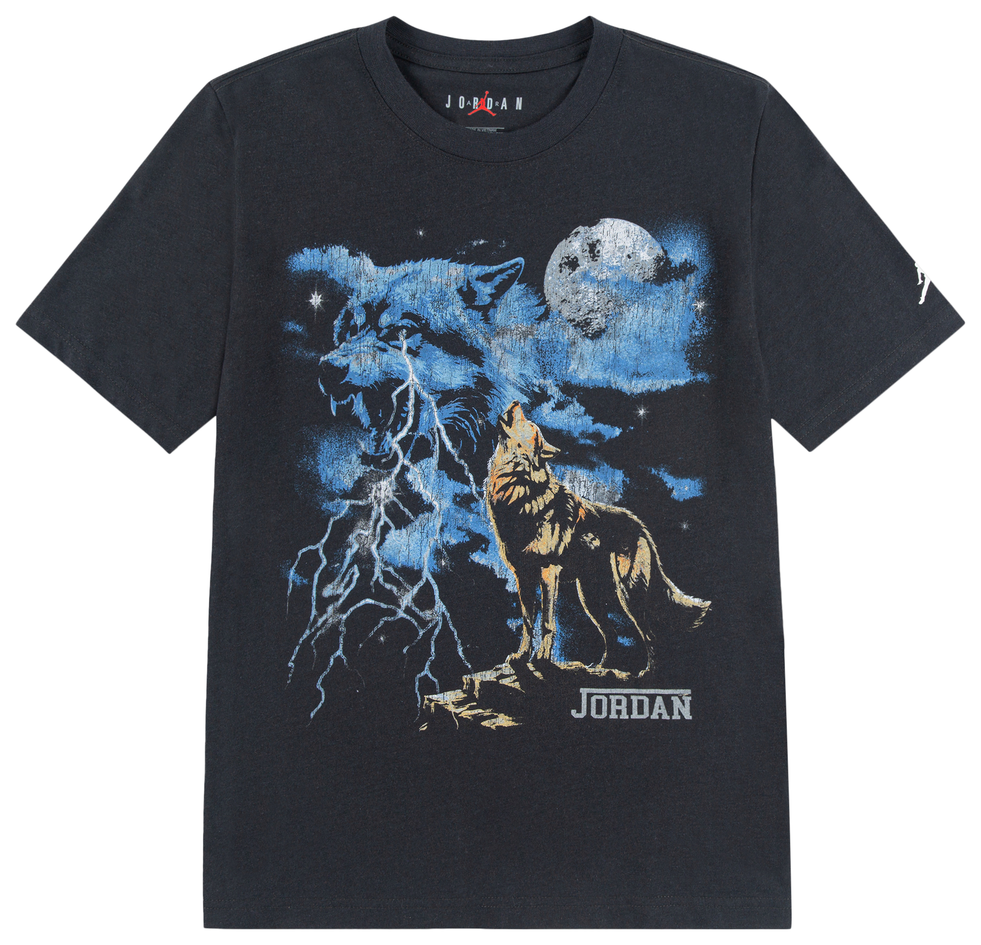 Jordan Wolf Grey Retro T-Shirt