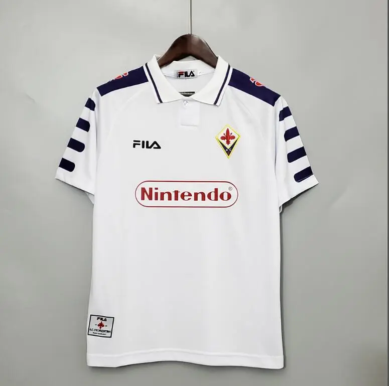Retro 1998-99 Fiorentina Away Football jersey retro