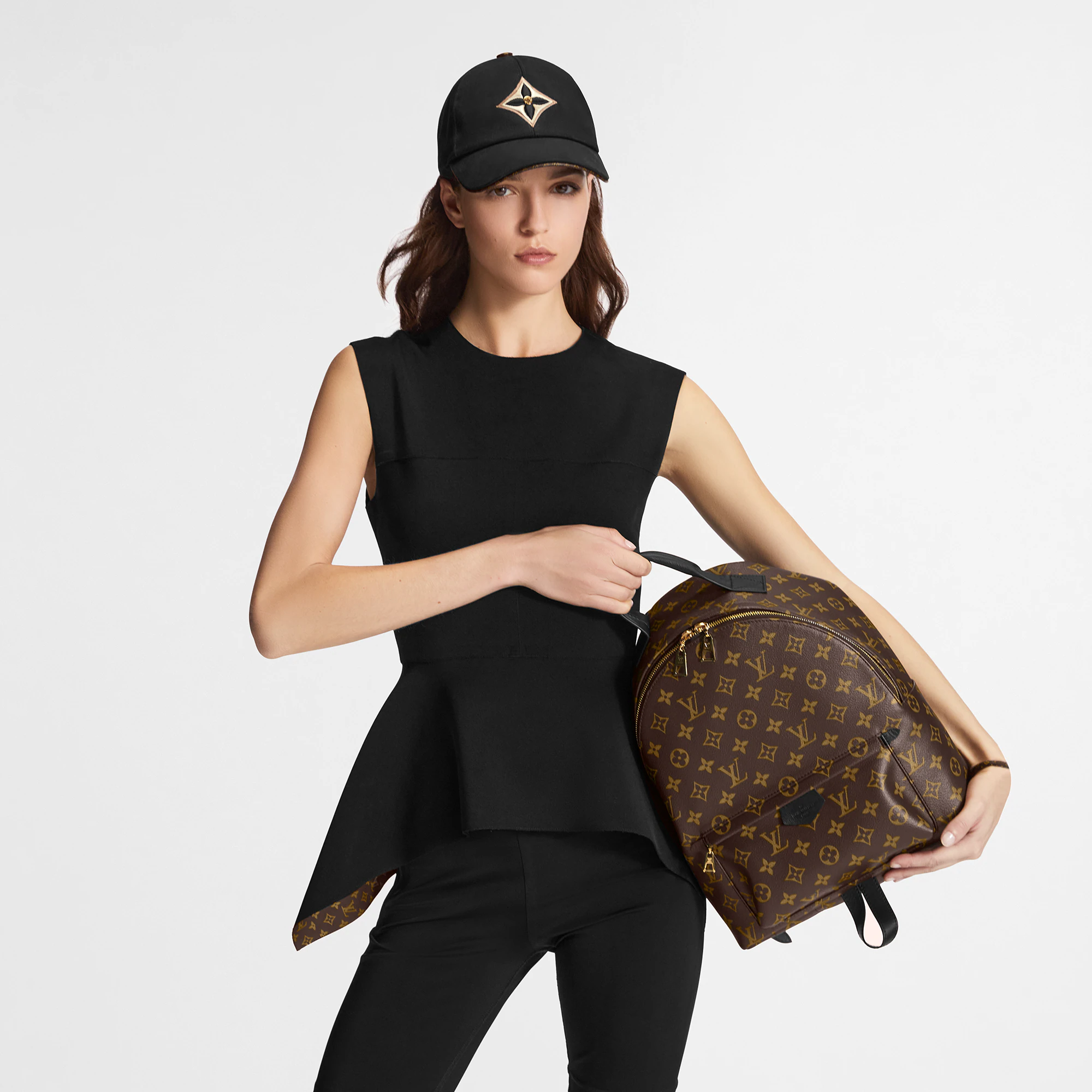 Louis Vuitton Palm Springs Backpack MM Monogram Canvas 28cm/11in M44874