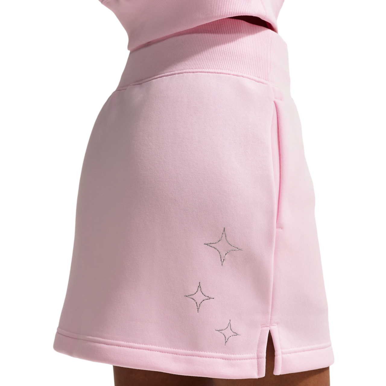 Nike NSW Phoenix Fleece HR Bling Mini Skirt