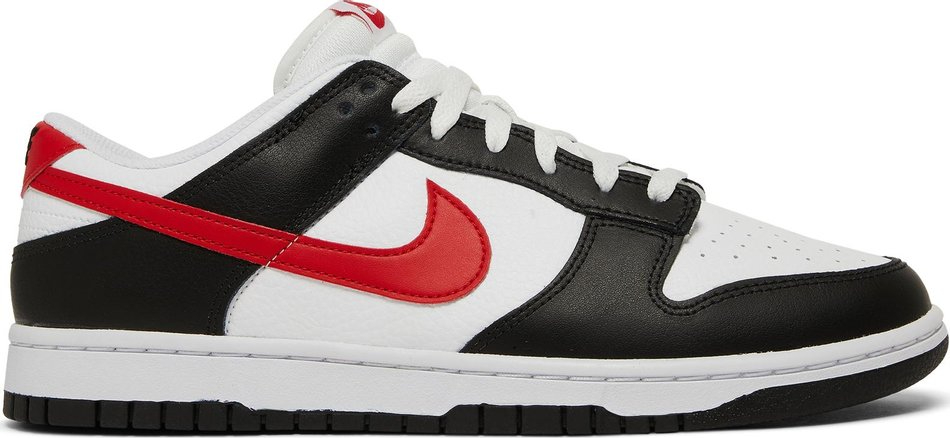 Dunk Low Black White Red FB3354-001
