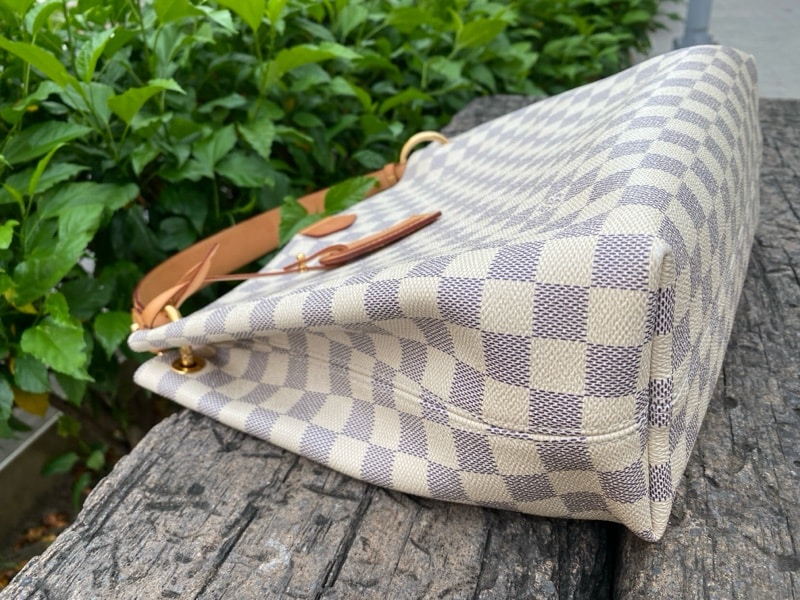 Louis Vuitton Graceful PM Damier Azur 35Cm N42249
