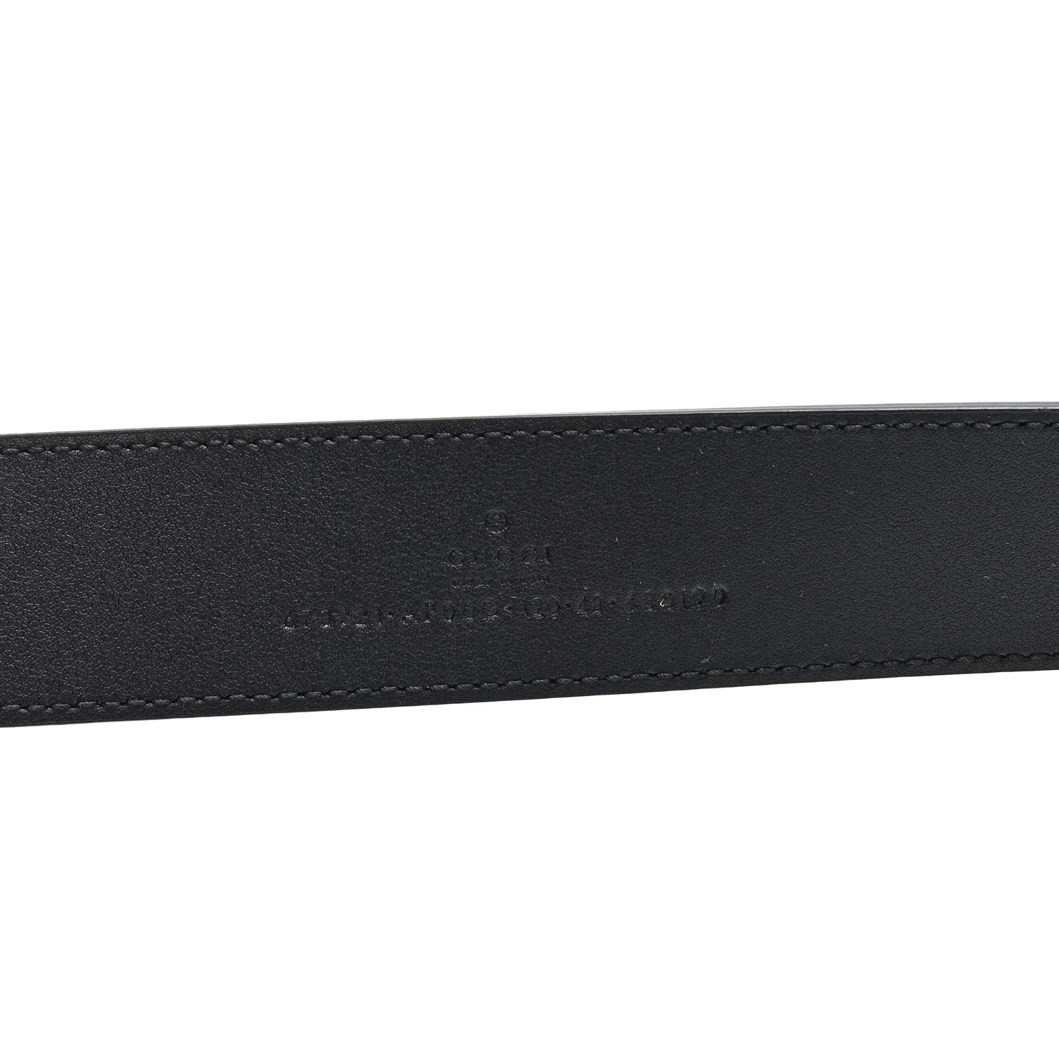 Calfskin Interlocking G 35mm Belt 120 48 Black