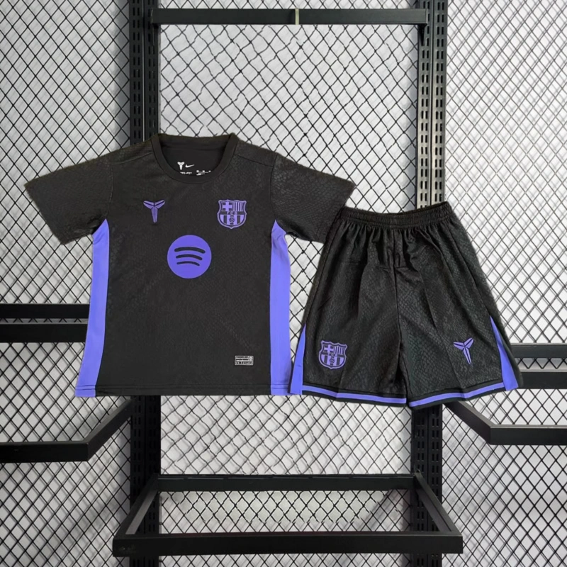 2025-26 Barcelona Special Edition KIDS Football jersey