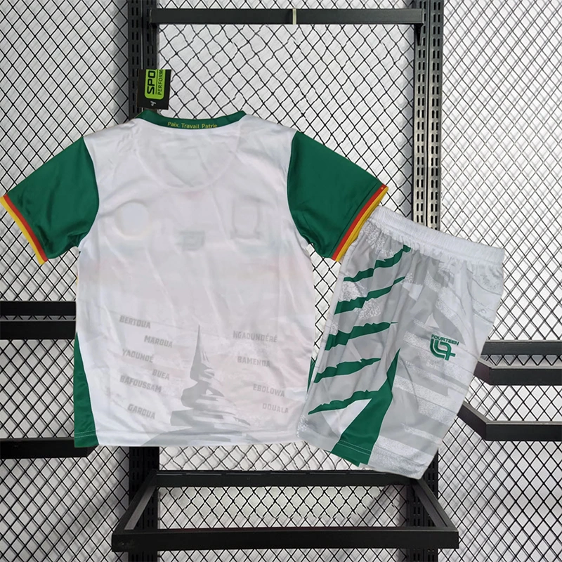 2025-26 Cameroon Away kids Football jersey